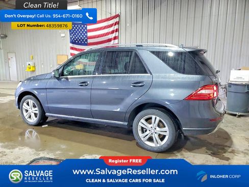 Used 2012 Mercedes-Benz ML 350 BlueTEC 4MATIC image 3