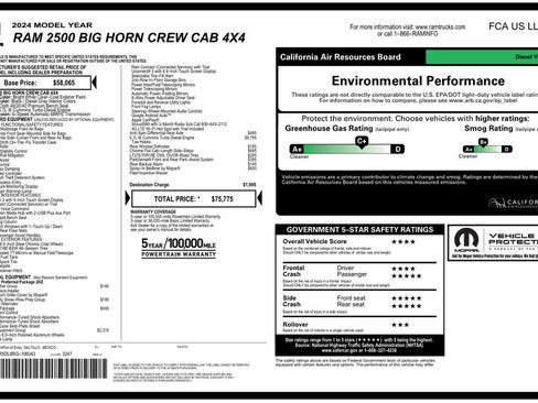 Used 2024 RAM 2500 Big Horn w/ Off Road Package AWD/4WD image 3