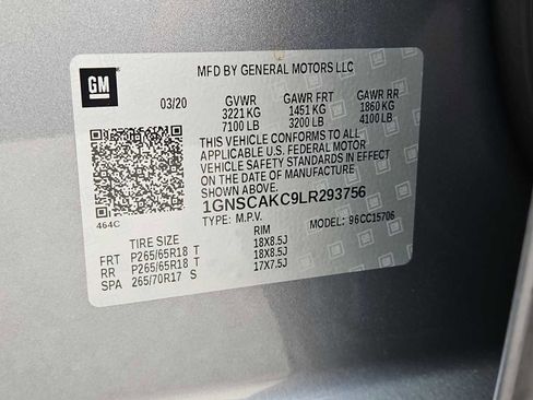 Certified 2020 Chevrolet Tahoe LS RWD image 35