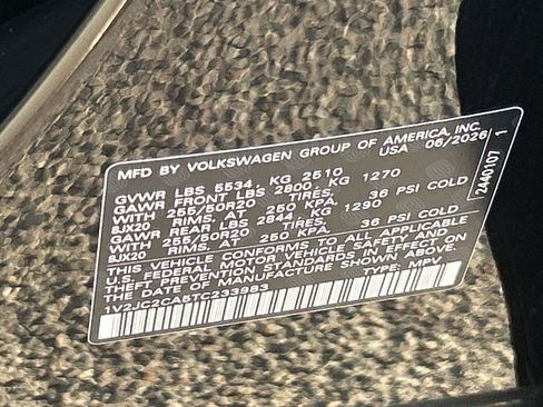 New 2026 Volkswagen Atlas Cross Sport SE FWD image 28