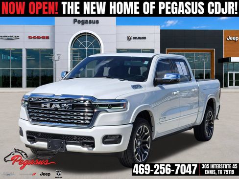 Used 2025 RAM 1500 Limited w/ Body Color Bumper Group AWD/4WD image 2