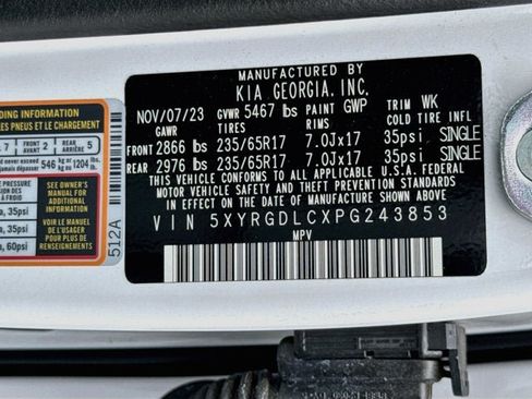 Certified 2023 Kia Sorento LX AWD/4WD image 29