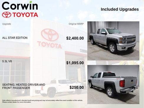 Used 2015 Chevrolet Silverado 1500 LT w/ All Star Edition image 4