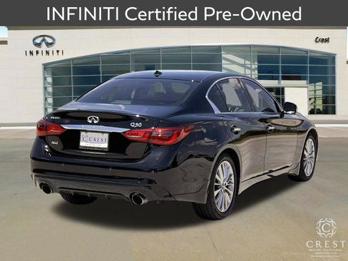Certified 2023 INFINITI Q50 Luxe w/ Cargo Package AWD/4WD image 4