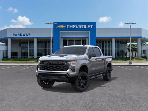 New 2025 Chevrolet Silverado 1500 Custom Trail Boss w/ Turbomax Blackout Package image 8