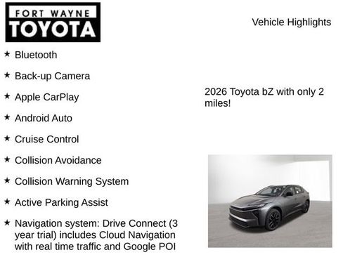 New 2026 Toyota bZ AWD/4WD image 7