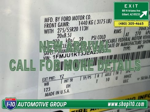 Used 2018 Ford Expedition Limited image 7