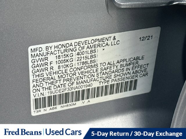 Used 2022 Acura ILX FWD image 37
