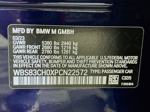 Used 2023 BMW M5 w/ Competition Package AWD/4WD image 38