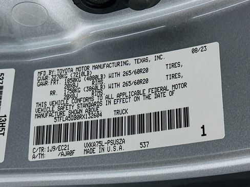 Used 2024 Toyota Tundra SR5 w/ TRD Sport Premium Package image 12