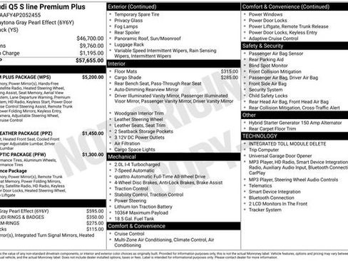 Certified 2023 Audi Q5 2.0T Premium Plus w/ Premium Plus Package AWD/4WD image 48