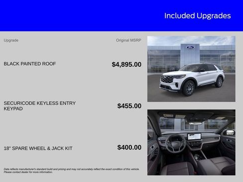 New 2025 Ford Explorer Platinum image 7