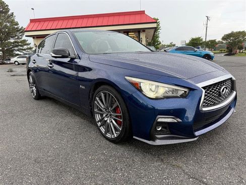 Used 2018 INFINITI Q50 Red Sport 400 image 5