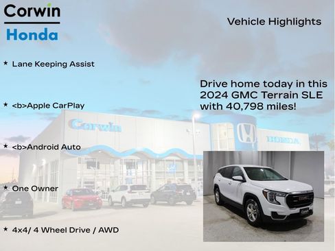 Used 2024 GMC Terrain SLE image 6