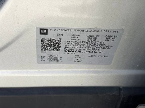 Used 2021 Chevrolet Equinox LT w/ Driver Convenience Package FWD image 14