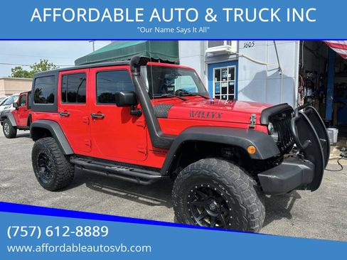 Used 2016 Jeep Wrangler Unlimited Sport AWD/4WD image 1