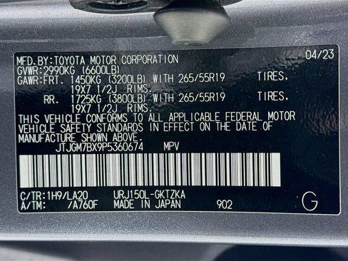 Used 2023 Lexus GX 460 Luxury w/ Sport Design Package AWD/4WD image 32
