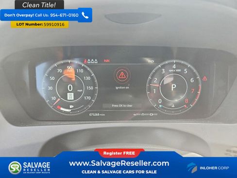 Used 2019 Jaguar F-PACE Portfolio AWD/4WD image 12