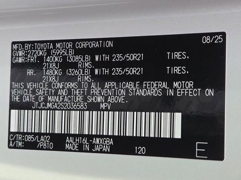 New 2025 Lexus RX 450h AWD w/ Luxury Package image 18