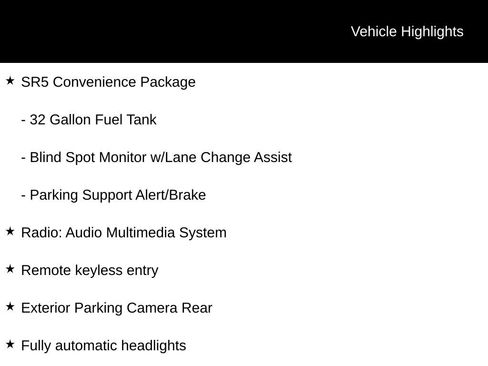 Used 2022 Toyota Tundra SR5 w/ SR5 Convenience Package AWD/4WD image 10