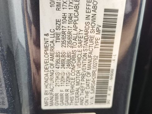Certified 2024 Honda CR-V LX image 32