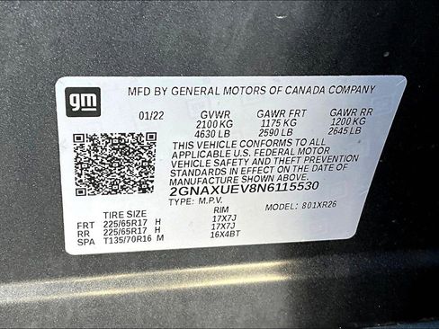 Used 2022 Chevrolet Equinox LT image 21
