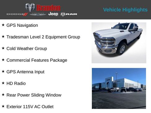 New 2026 RAM 2500 Tradesman image 2