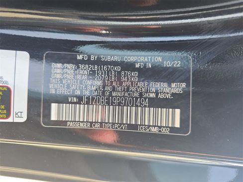 Used 2023 Subaru BRZ Limited image 34