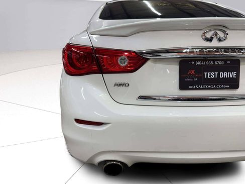 Used 2016 INFINITI Q50 Red Sport 400 AWD/4WD image 14