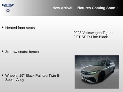 Used 2023 Volkswagen Tiguan SE R-Line FWD image 11