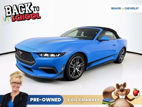 Used 2024 Ford Mustang Premium w/ Wheel & Stripe Package RWD image 3