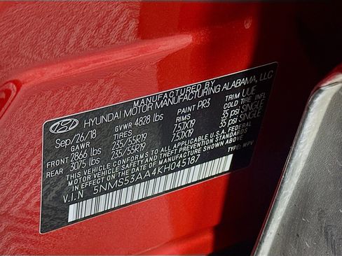 Used 2019 Hyundai Santa Fe Limited FWD image 12
