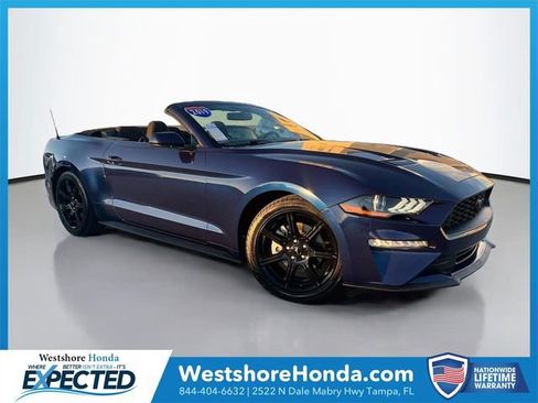 Used 2019 Ford Mustang Convertible w/ Equipment Group 101A RWD image 1