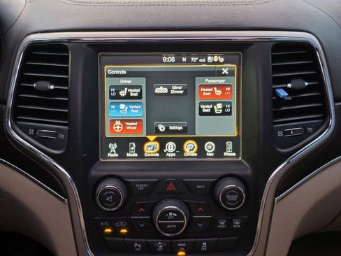 Used 2015 Jeep Grand Cherokee Overland w/ Advanced Technology Group AWD/4WD image 49