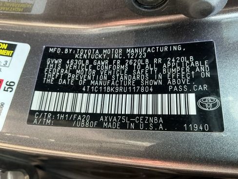 Used 2024 Toyota Camry LE w/ Cold Weather Package AWD/4WD image 24