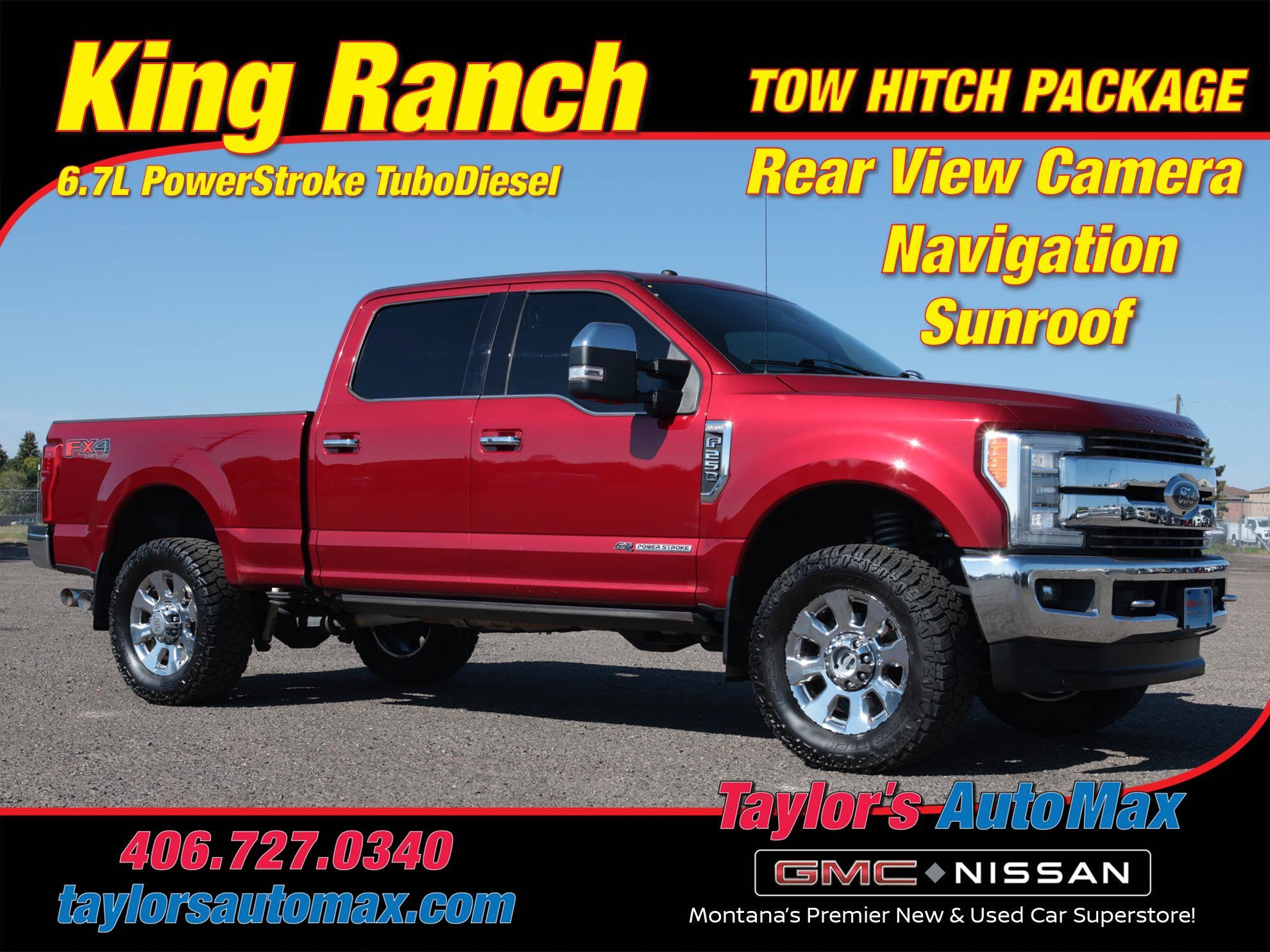 Used 2017 Ford F250 King Ranch w/ King Ranch Ultimate Package AWD/4WD image 1