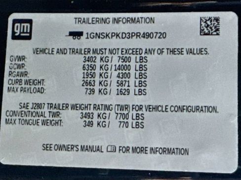 Used 2023 Chevrolet Tahoe Z71 AWD/4WD image 40