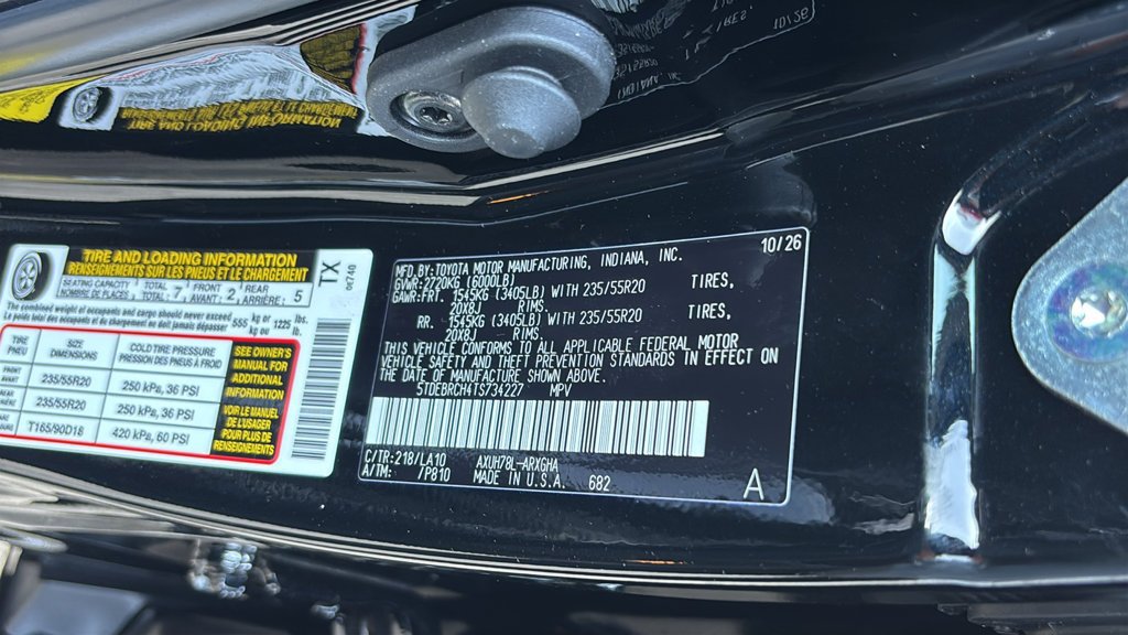 New 2026 Toyota Highlander Platinum AWD/4WD image 34