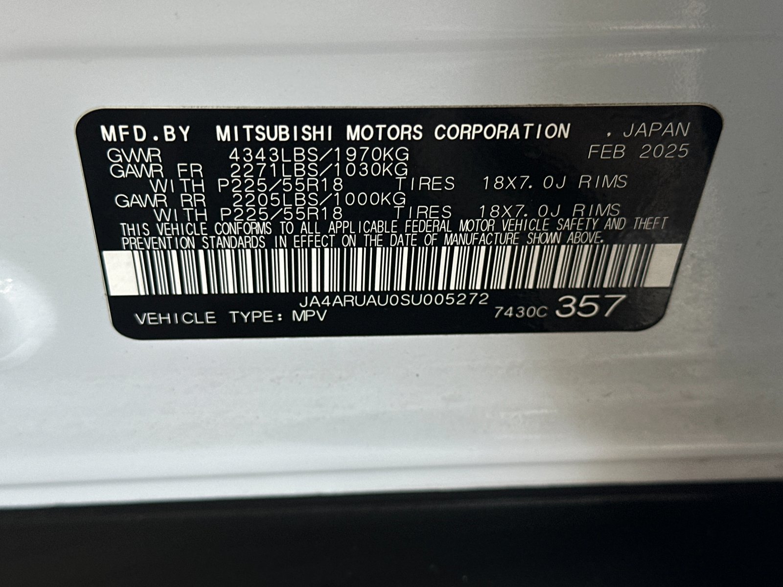 Used 2025 Mitsubishi Outlander Sport ES AWD/4WD image 25