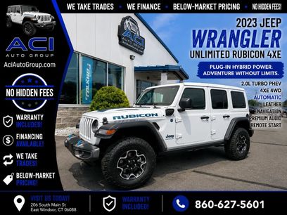 Used 2023 Jeep Wrangler Unlimited Rubicon 4xe w/ Cold Weather Group