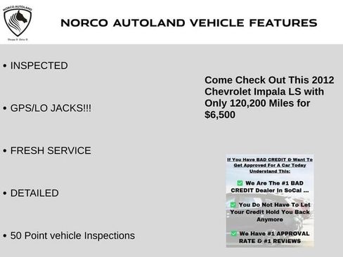 Used 2012 Chevrolet Impala LS image 7
