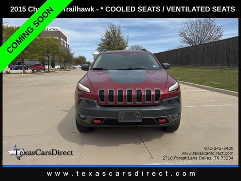 Used 2015 Jeep Cherokee Trailhawk w/ Comfort/Convenience Group image 2