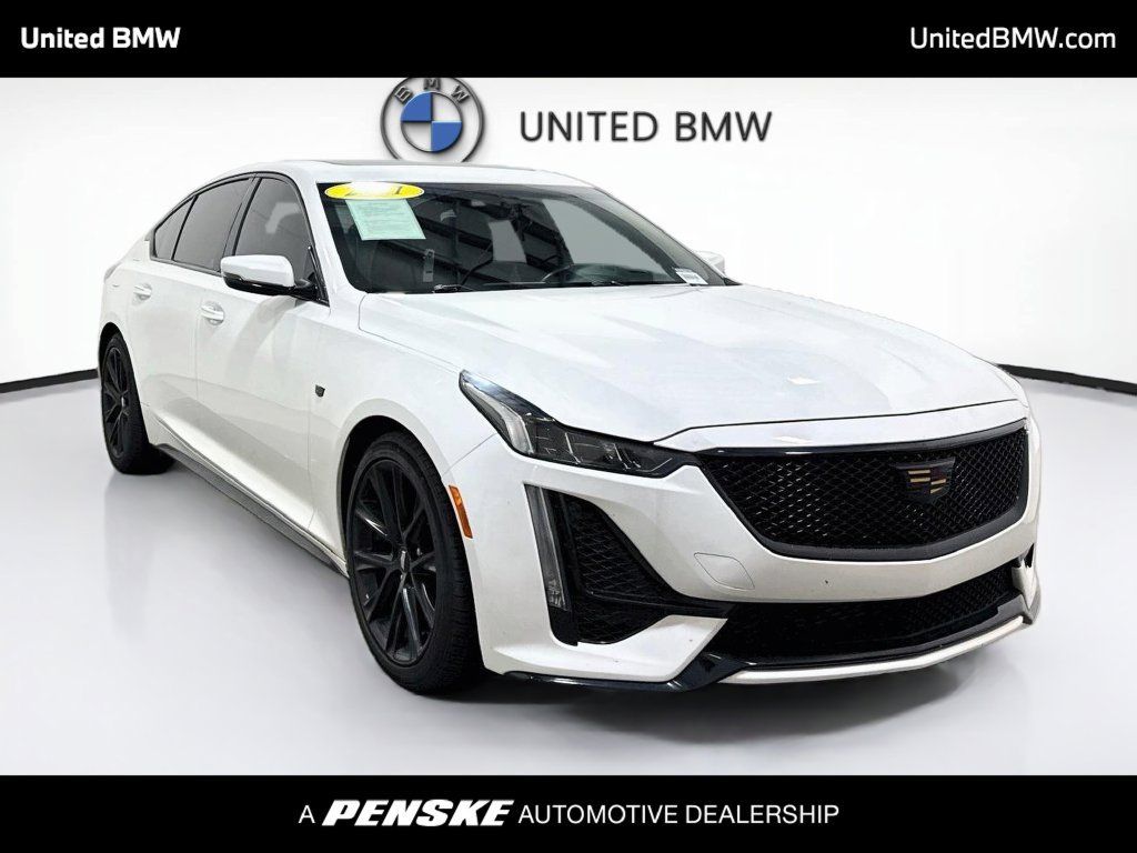 Used 2021 Cadillac CT5 Sport w/ Lighting Package RWD image 3