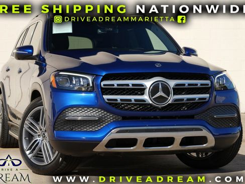 Used 2021 Mercedes-Benz GLS 450 4MATIC image 2