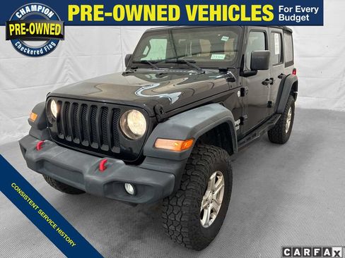 Used 2018 Jeep Wrangler Unlimited Sport S AWD/4WD image 1