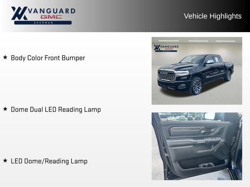 Used 2025 RAM 1500 Limited w/ Body Color Bumper Group image 11