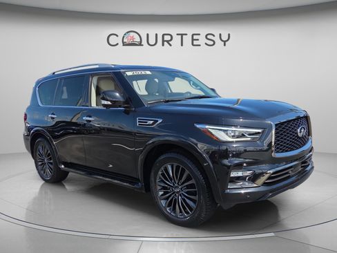 Used 2023 INFINITI QX80 Premium Select w/ Cargo Package AWD/4WD image 8