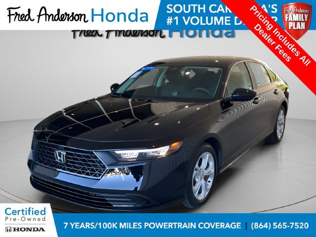 Certified 2025 Honda Accord LX image 1