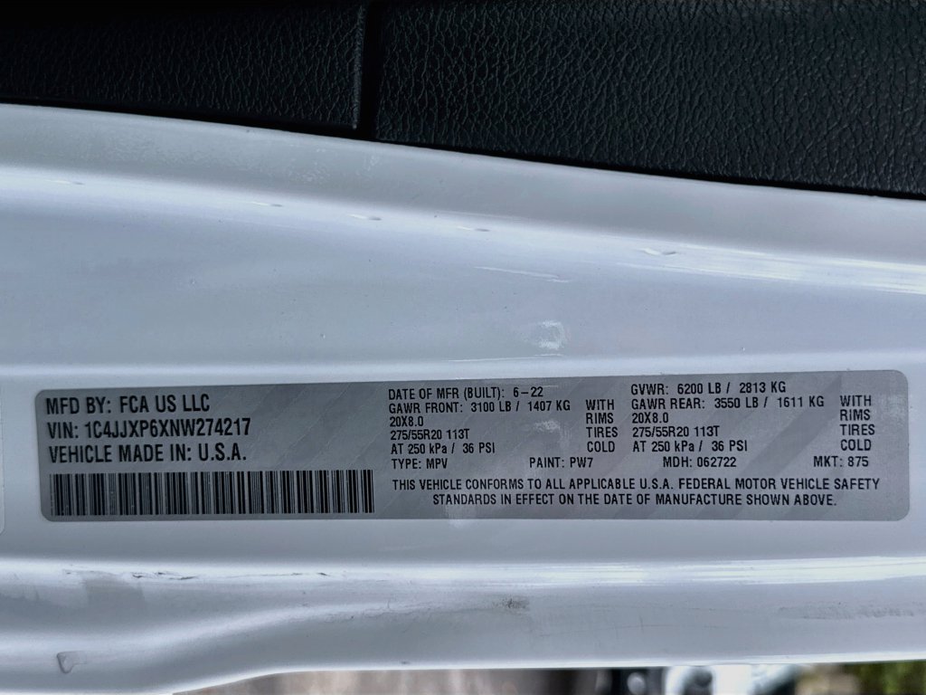 Certified 2022 Jeep Wrangler Unlimited Sahara w/ Cold Weather Group AWD/4WD image 36