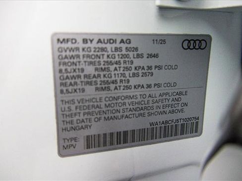 New 2026 Audi Q3 quattro 2.0T image 27